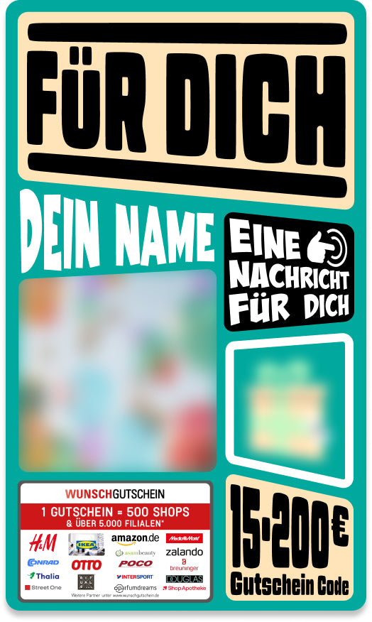Giftcard - Besondere Anlässe - 01 Für dich