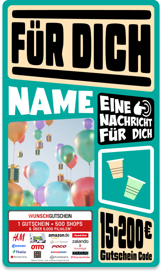Giftcard - Besondere Anlässe - 01 Für dich