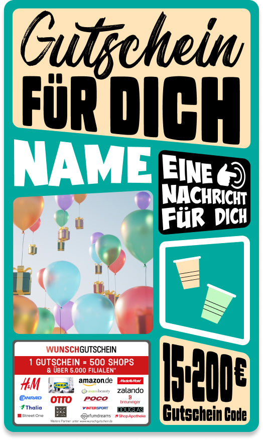 Giftcard - Besondere Anlässe - 02 Gutschein Für dich
