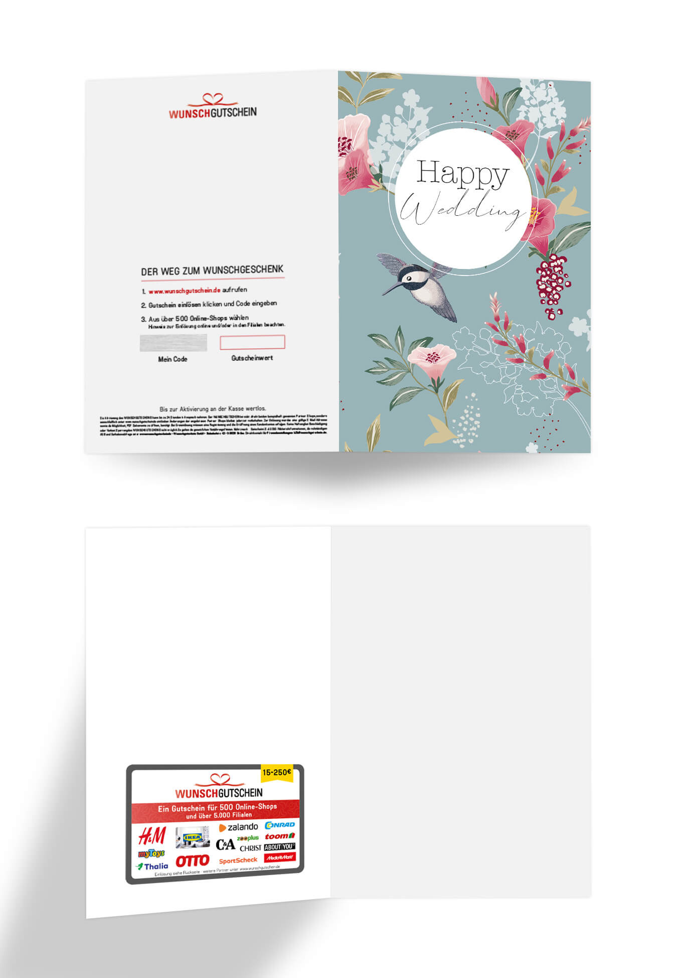 Happy Wedding - Vogel