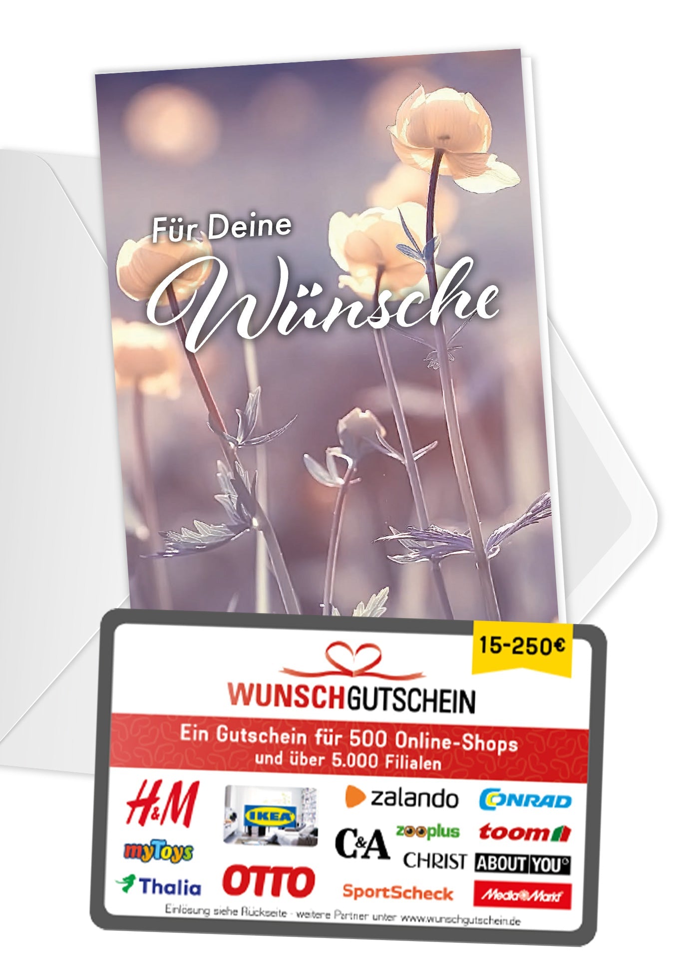 Für deine Wünsche - Blumen