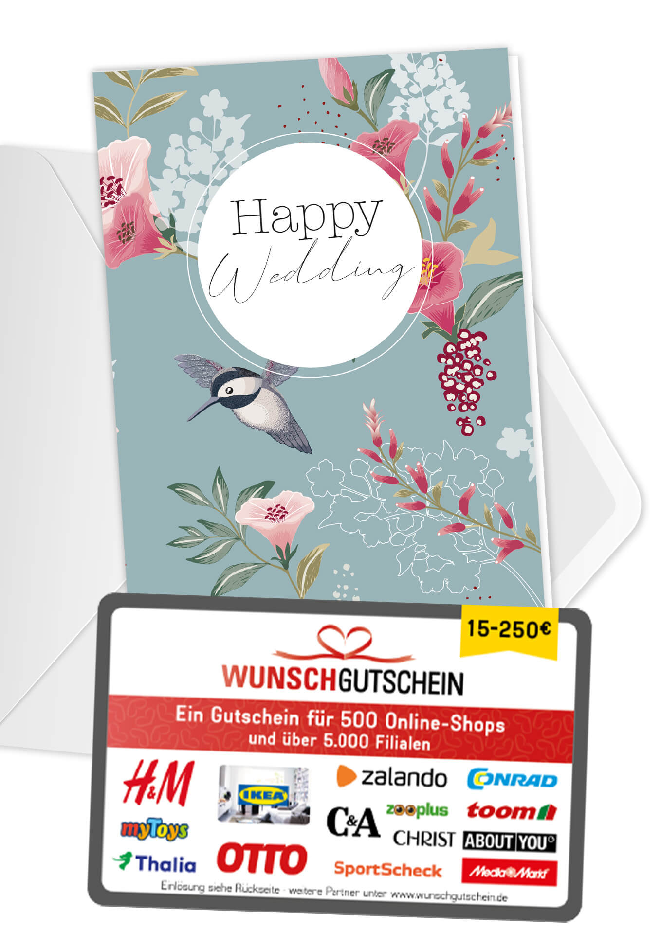 Happy Wedding - Vogel