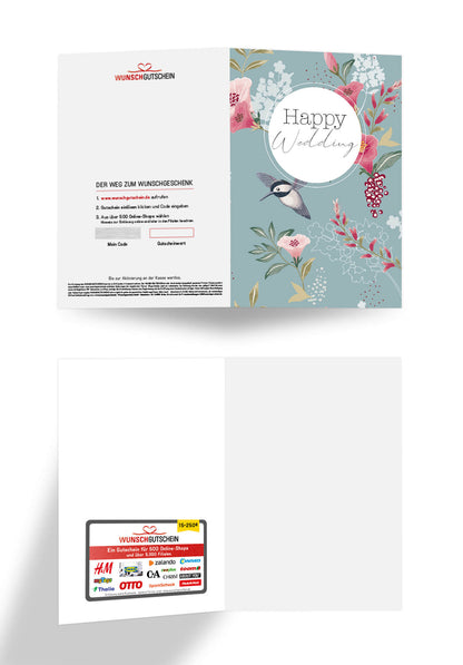 Happy Wedding - Vogel