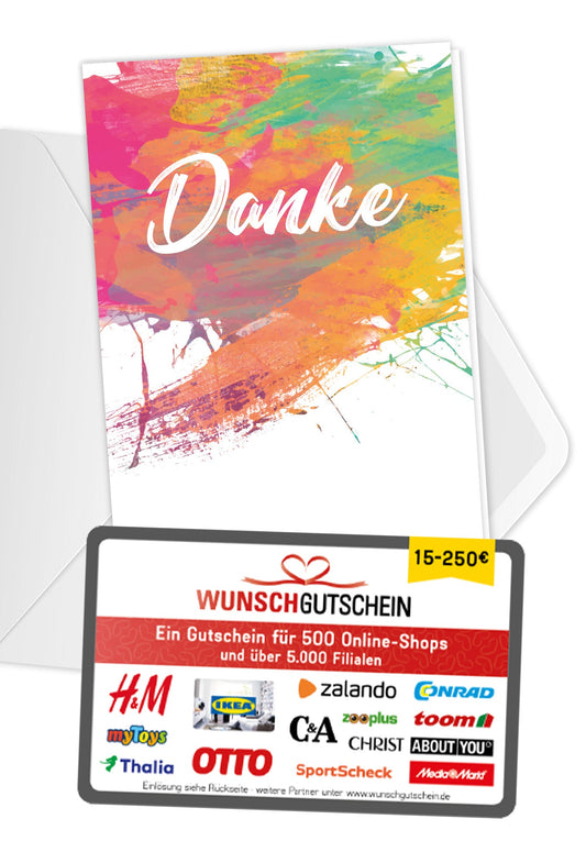 Danke - Bunt