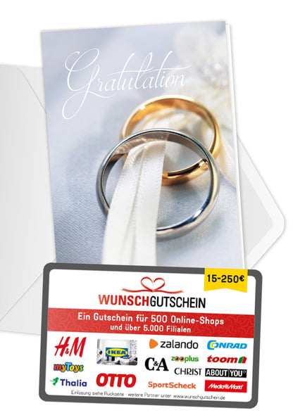 Gratulation - Ringe