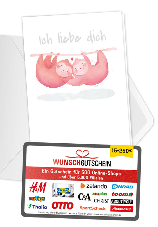 Ich liebe dich - Faultiere